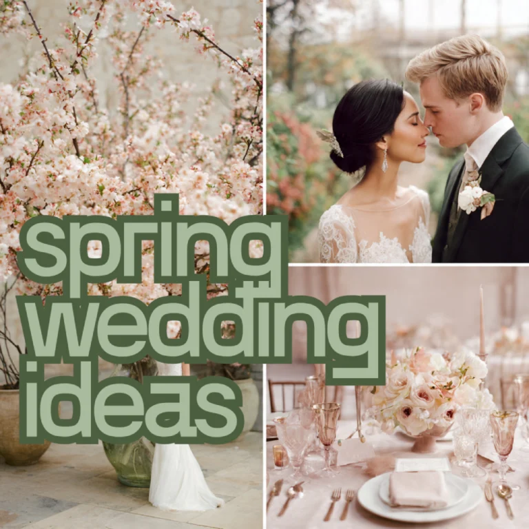 spring wedding ideas