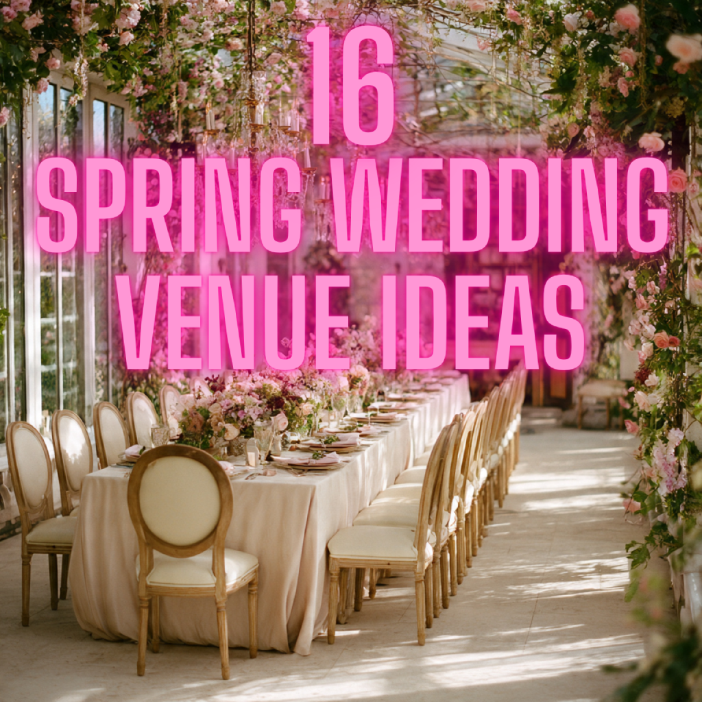 spring wedding venue ideas