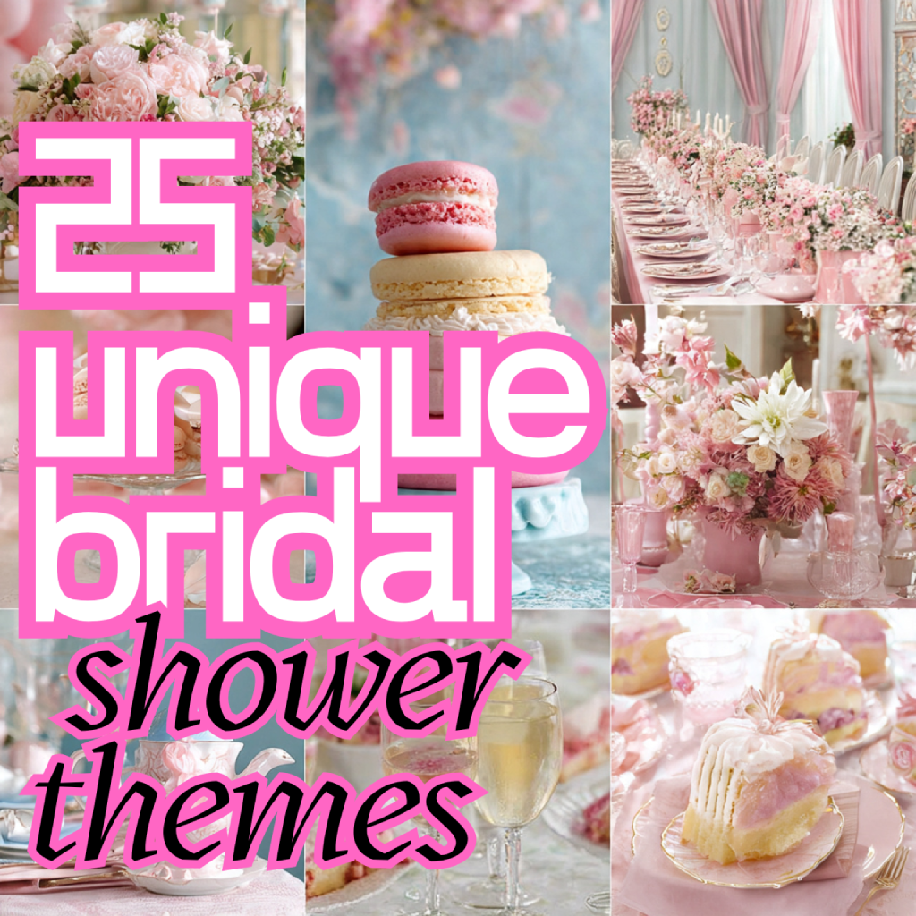unique bridal shower themes