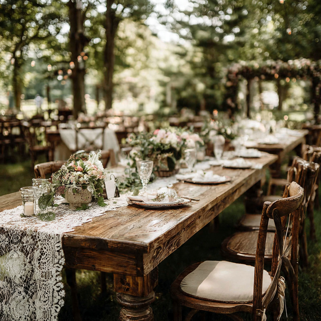 Vintage Outdoor Romance