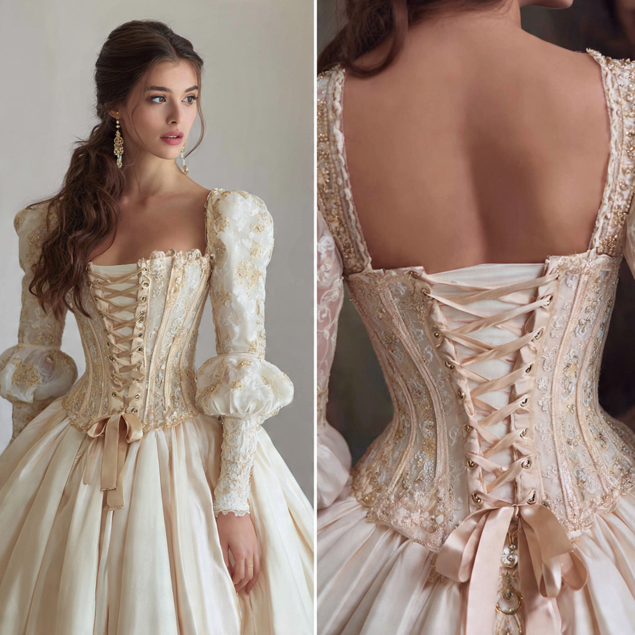 Wedding Dress Too Small :20 Stress-Busting Alteration Strategies and Essential Guide to Fix Instantly 3 Adding a corset back for flexible sizing