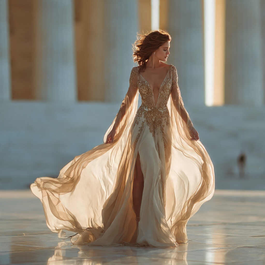 21 Best Dream Wedding Ideas Dresses to Inspire Your Look 10 wedding dress with dramatic sheer cape flowing