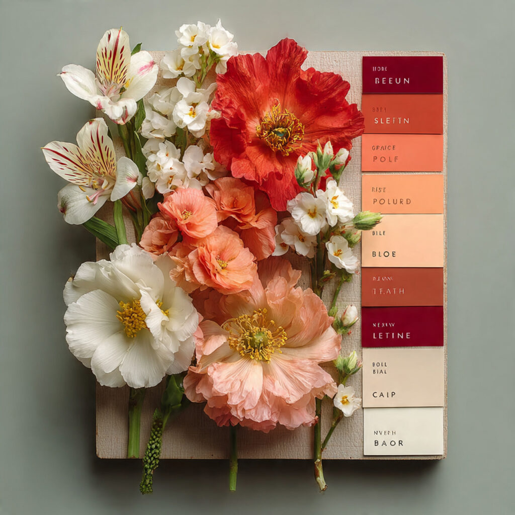 24 Affordable Wedding Flower Cost Ideas for Elegant Celebrations 11 wedding floral palette using common affordable colors white