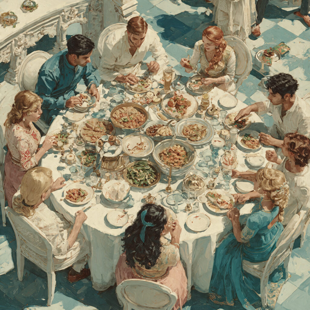 wedding rehearsal dinner celebrating cultural heritage traditional