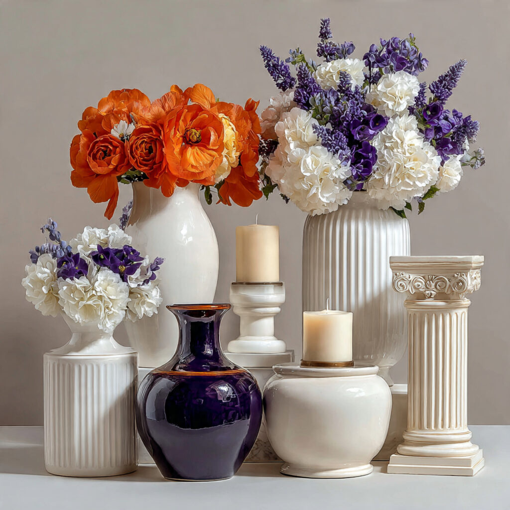 24 Affordable Wedding Flower Cost Ideas for Elegant Celebrations 8 wedding rental d cor items like vases candleholders