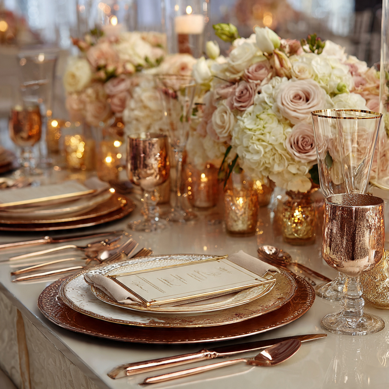 Metallic Touches for Subtle Glamour