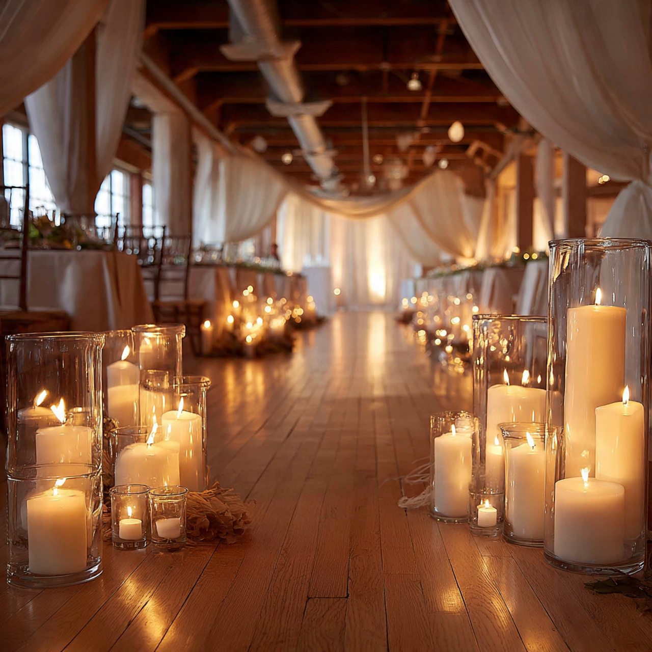 Candlelit Ceremony for Seasonal Warmth