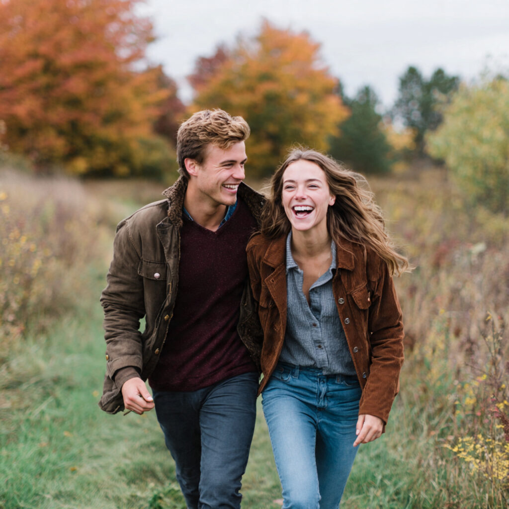 21 Cozy and Stylish Fall Engagement Photo Outfit Ideas 20 2nd last