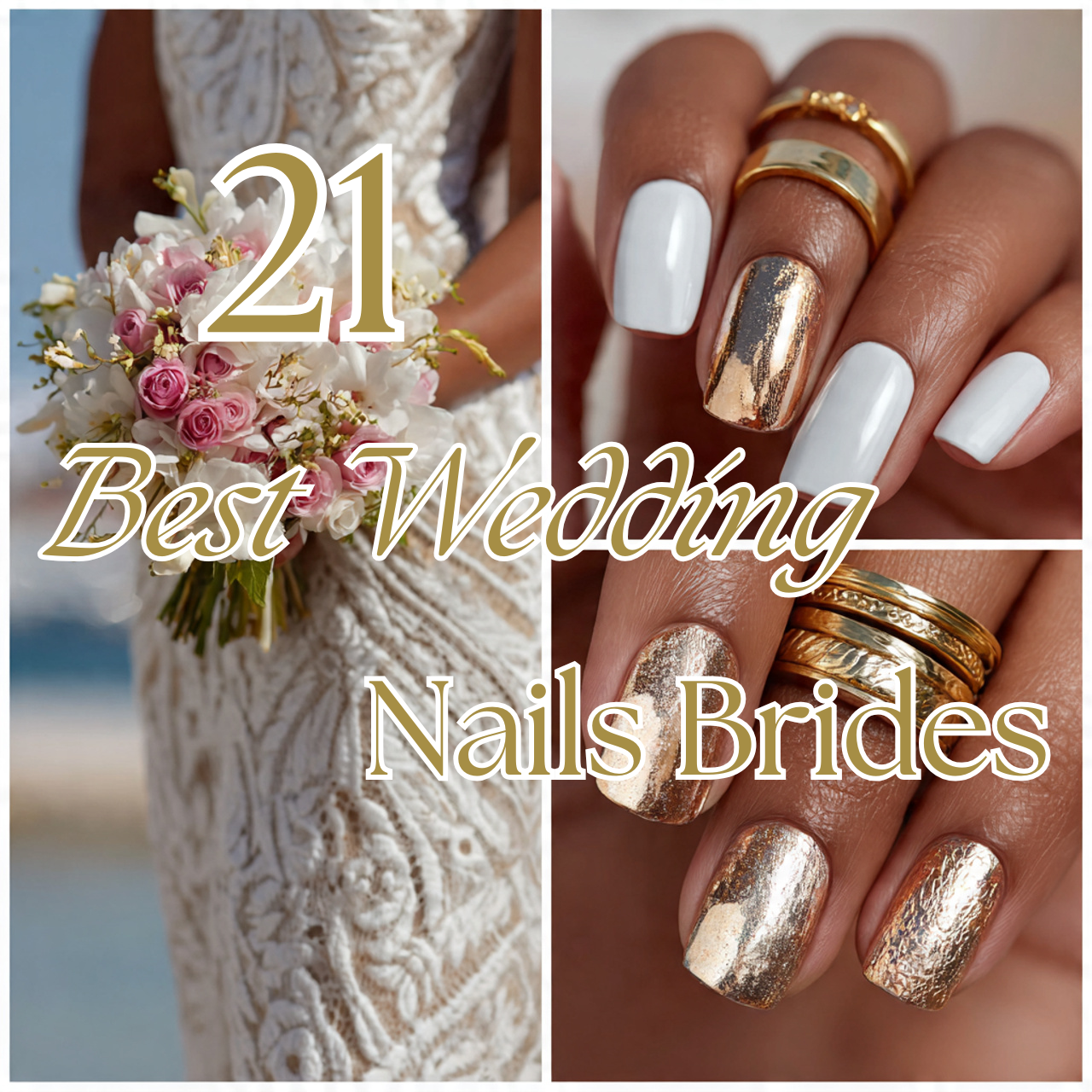 Best Wedding Nails Brides