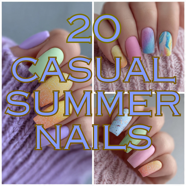 Casual Summer Nails