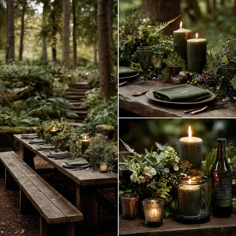 Forest Wedding Colors Palette