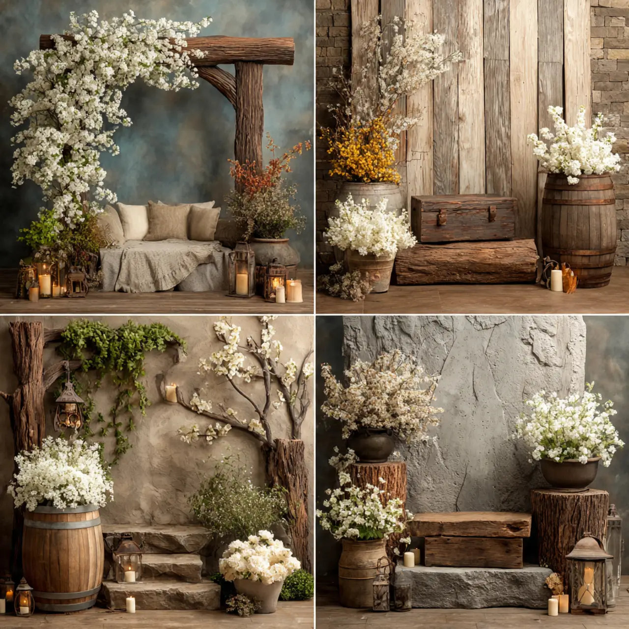 Rustic Backdrop Ideas