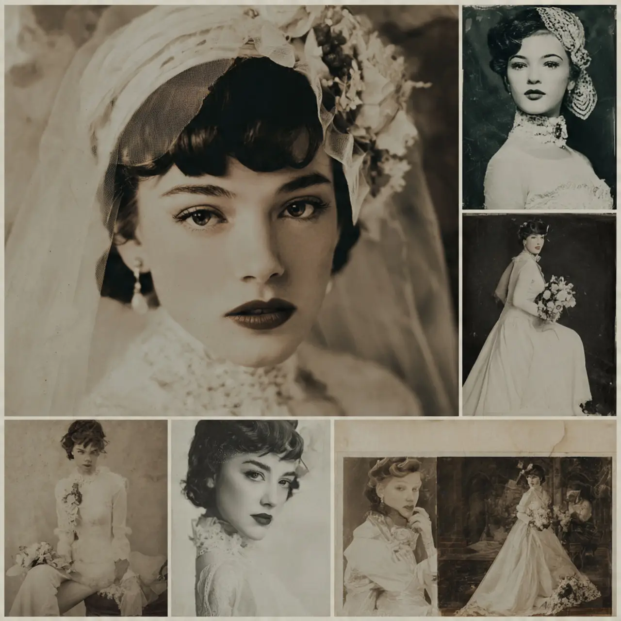 Vintage Bridal Makeup
