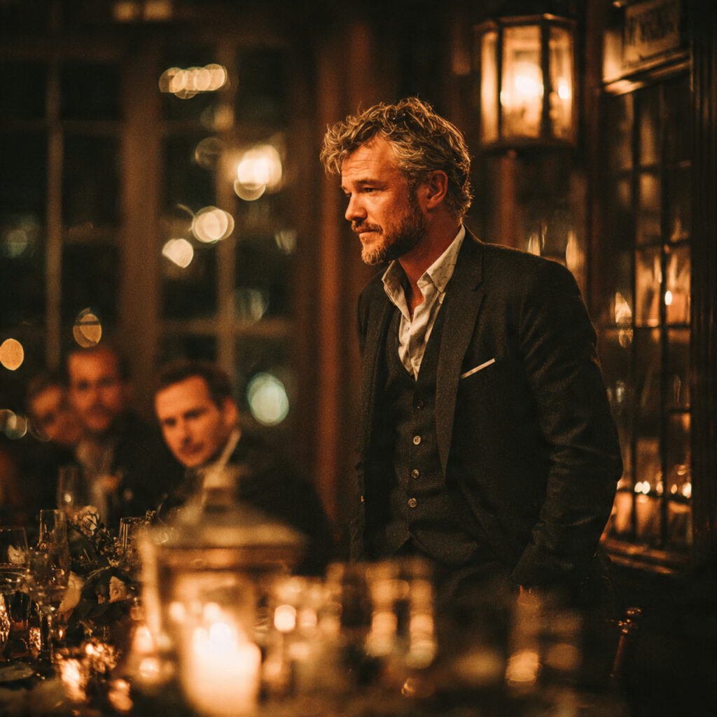 a quiet powerful wedding speech moment speaker