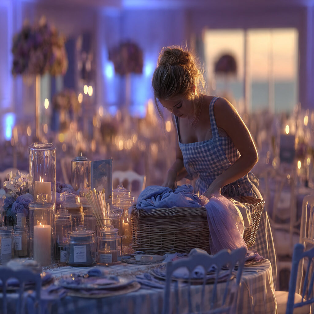 a tired but content maid of honor