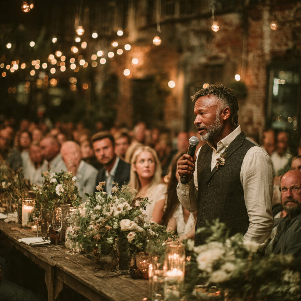 a wedding speech representing family and community