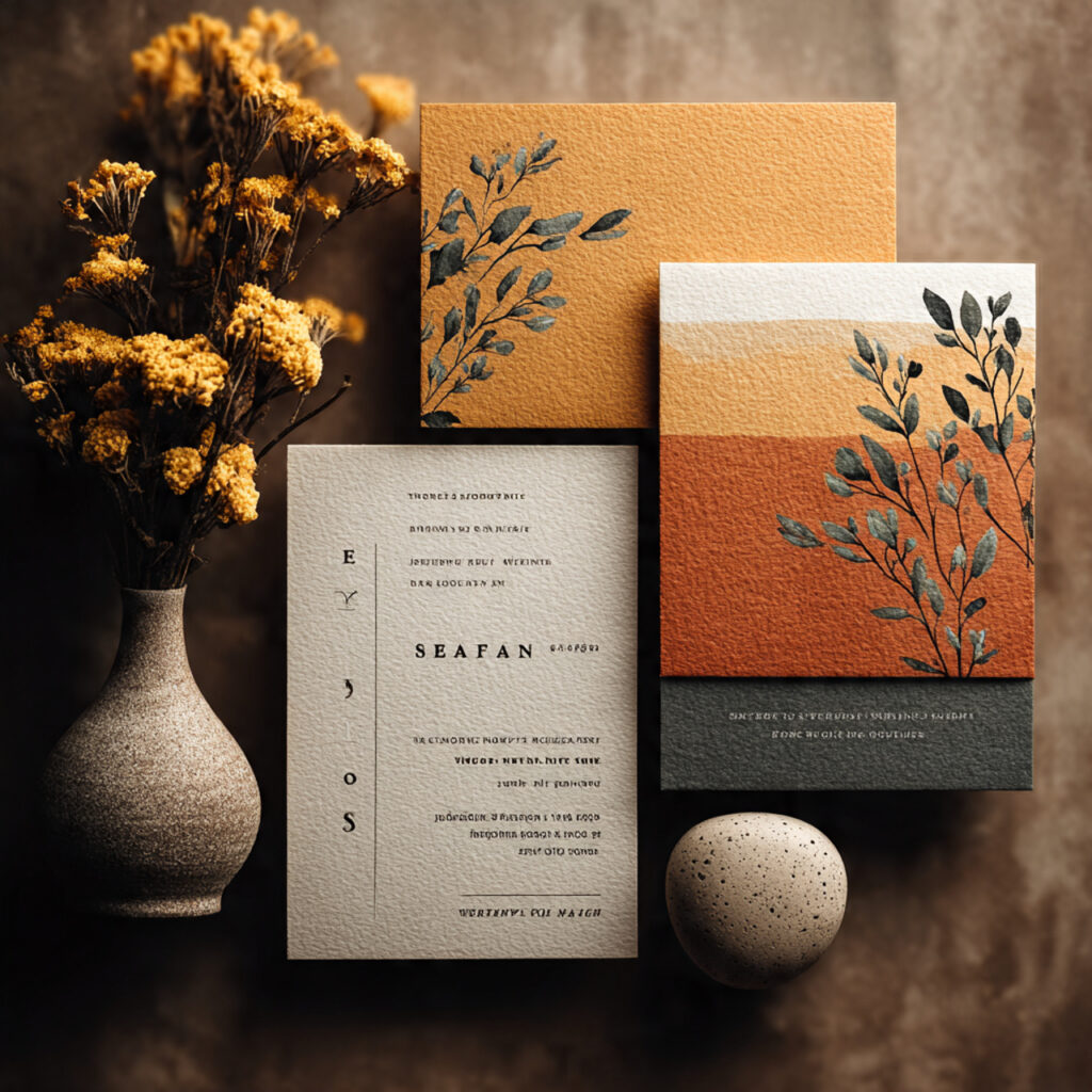 casual reception only wedding invitation relaxed modern typography