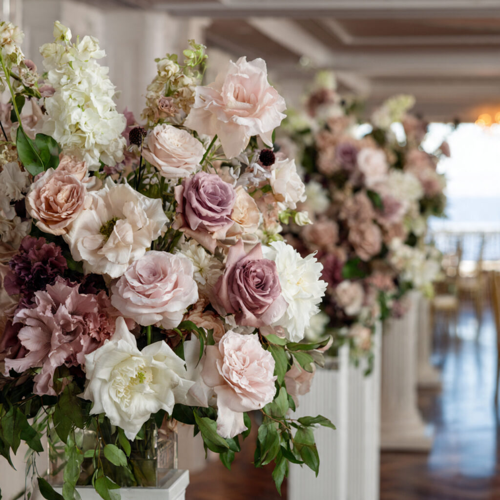 high end luxury wedding floral design premium blooms