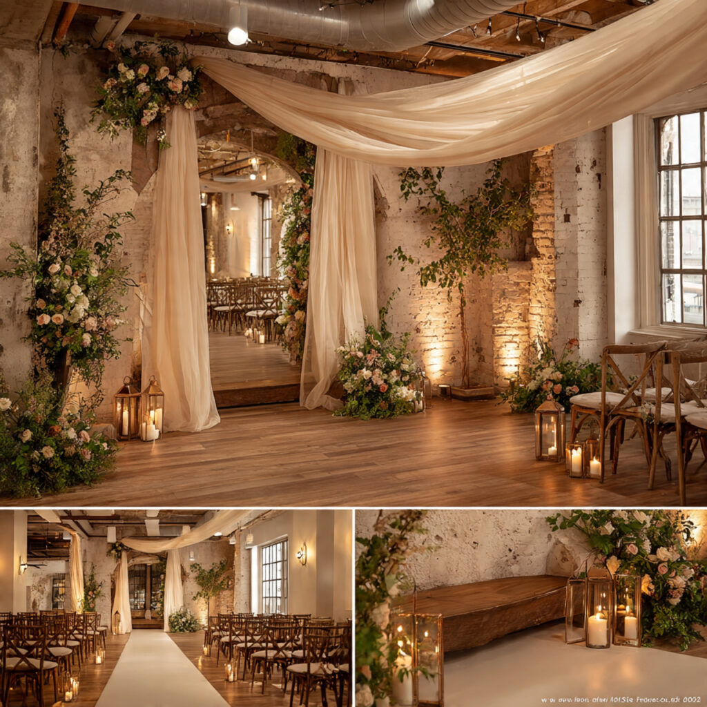 indoor winter wedding venue for december ceremony