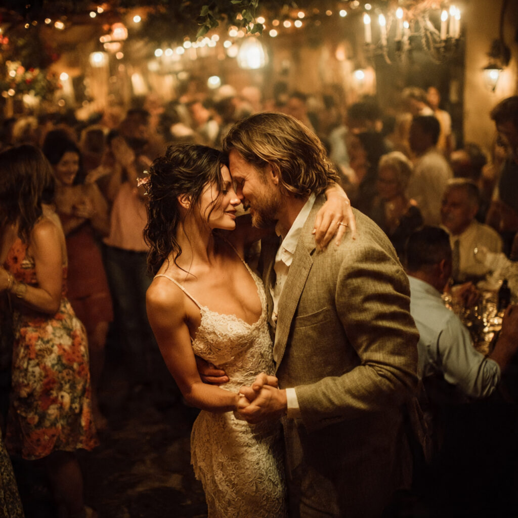 intimate small wedding reception dance floor close knit