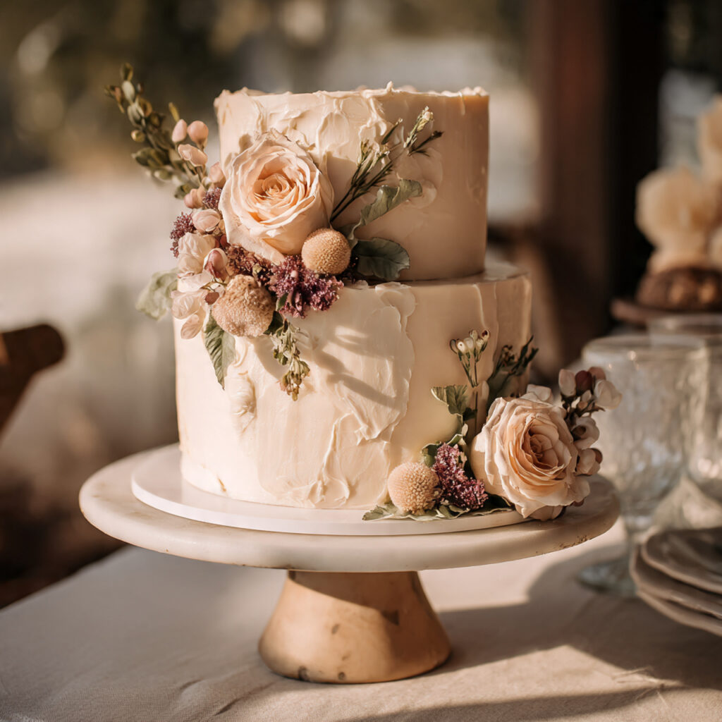 romantic shared story groom s cake with symbolic design