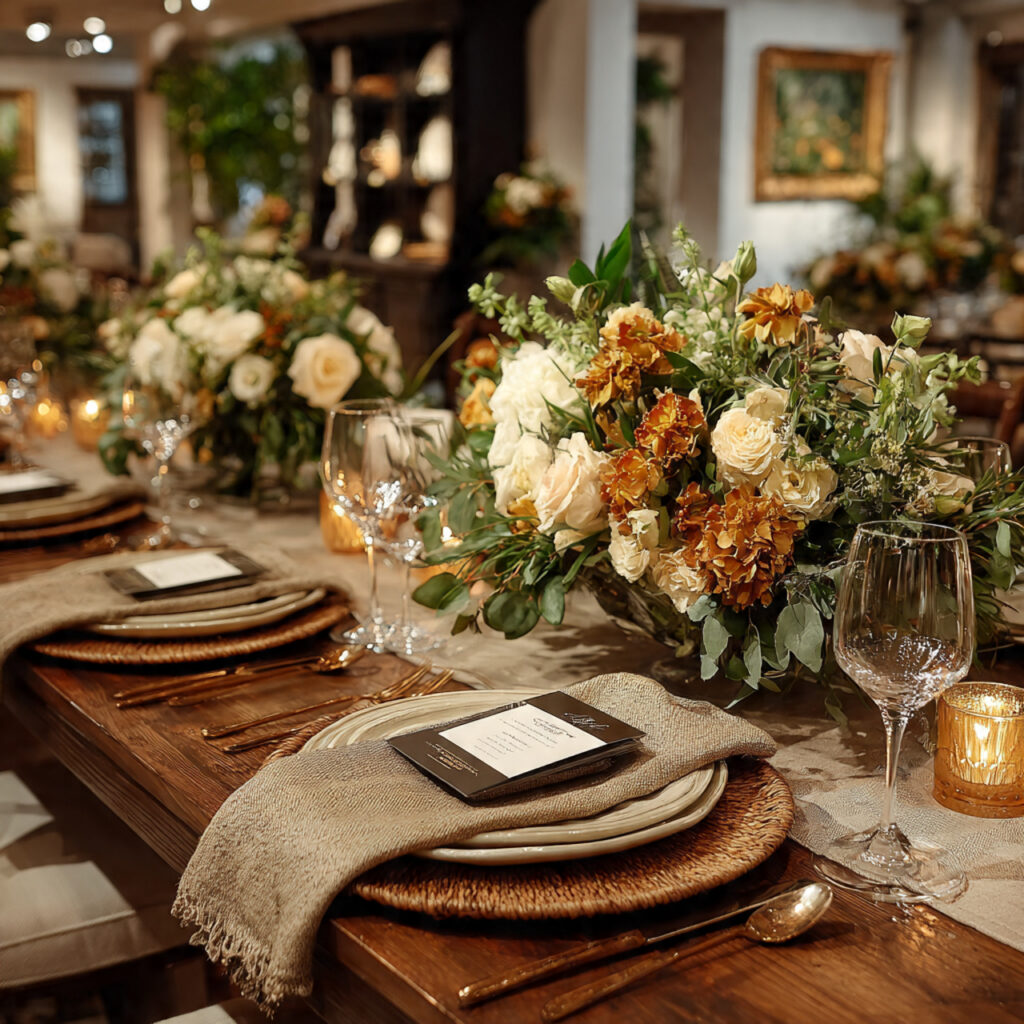 seasonal baby shower decor reflecting time of