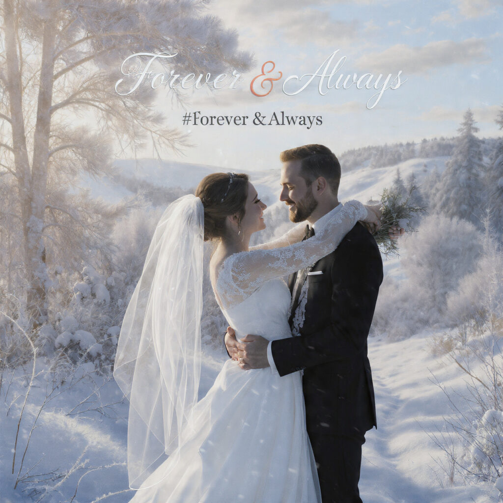 seasonal wedding illustration spring flowers blooming around