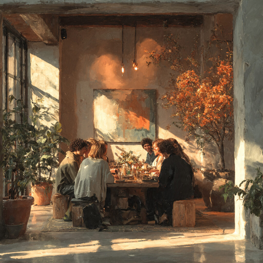 small intimate wedding reception with close family