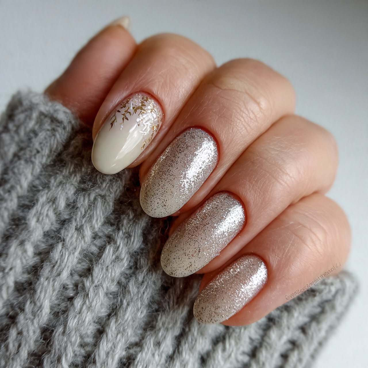 Soft Sand-Toned Nails