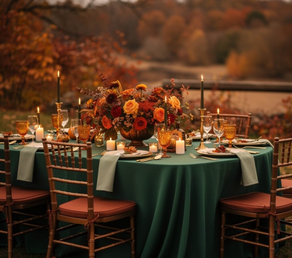 16 Luxury Forest Green Wedding Theme Ideas for Stylish Weddings 11 11 15